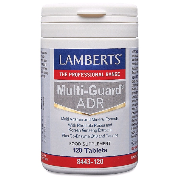 LAMBERTS - Multi-Guard® ADR - A Multi Vitamin and Mineral Formula With Herbs, CoQ10 and Taurine (120 Tablets)