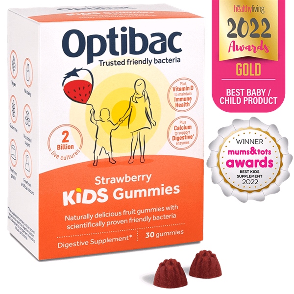 Optibac Probiotics - Kids Gummies - Probiotics (30 gummies)