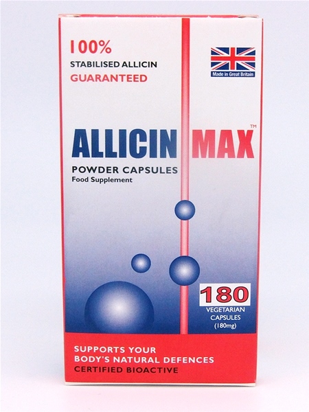 AllicinMax™ - AllicinMAX™ Powder Capsules (180 Vegetarian Capsules)