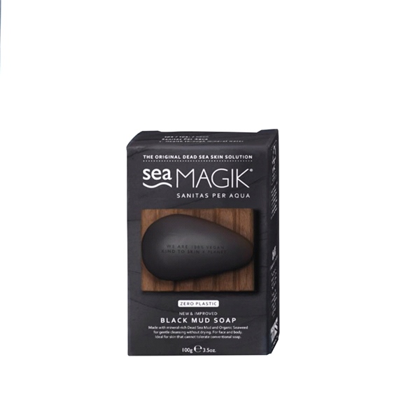 Finders dead sea magik - Black mud soap (100g)