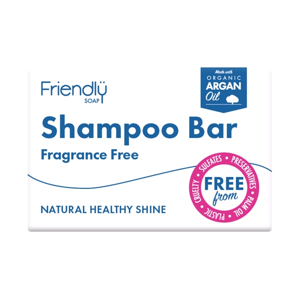Friendly Soap - Shampoo Bar - Fragrance Free (95g)