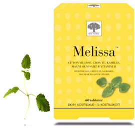 New Nordic - Melissa (40 Tabs) - Natural Solution to Stress and Sleep Disorders.