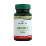 Natures Aid - Vitamin E 1000iu Natural -30 Softgels