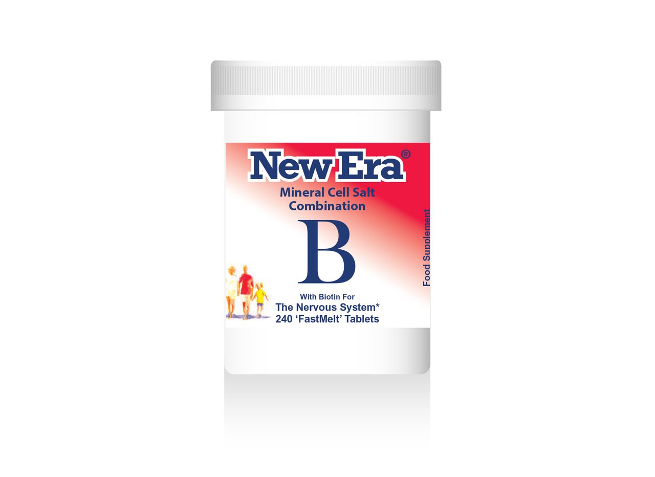 New Era - Combination B ( 240 Tablets ) For The Nervous system