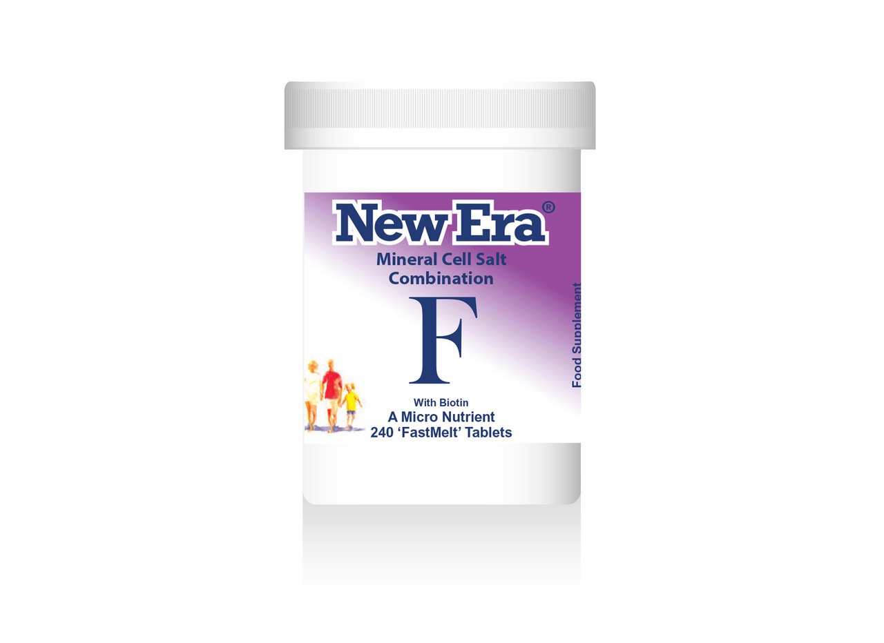 New Era - Combination F ( 240 Tablets ) For Fatigue,Headace,Migraine & Nervous Headache