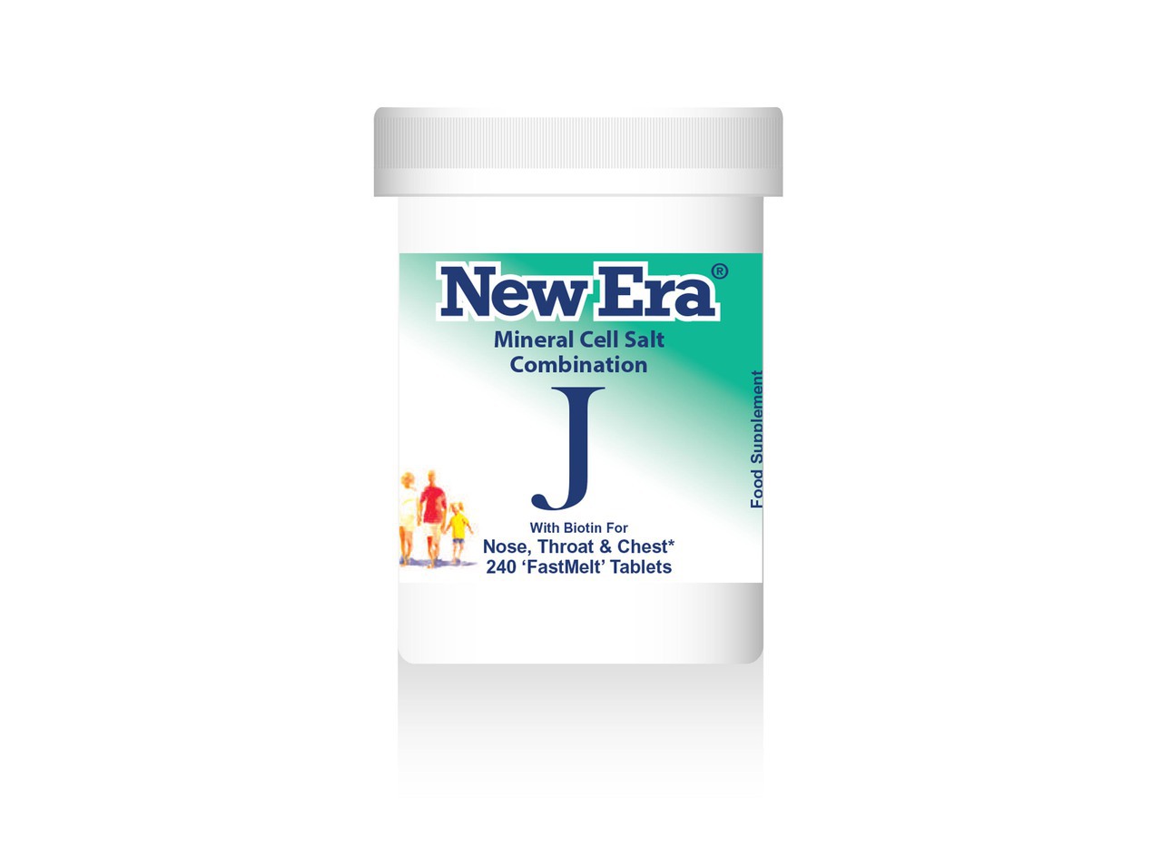 New Era - Combination J ( 240 Tablets ) For Congestion,Coughs & Colds