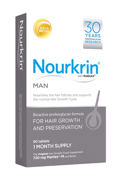 Nourkrin For Hair - Nourkrin® Man 30 Days Supply (60 tablets)