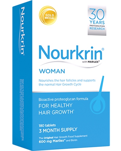 Nourkrin For Hair - Nourkrin® Woman - 3 month Supply - (180 tablets)