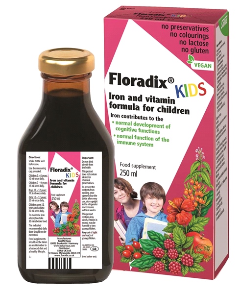 Floradix - Floradix KIDS - Iron and vitamin formula for children (250ml)