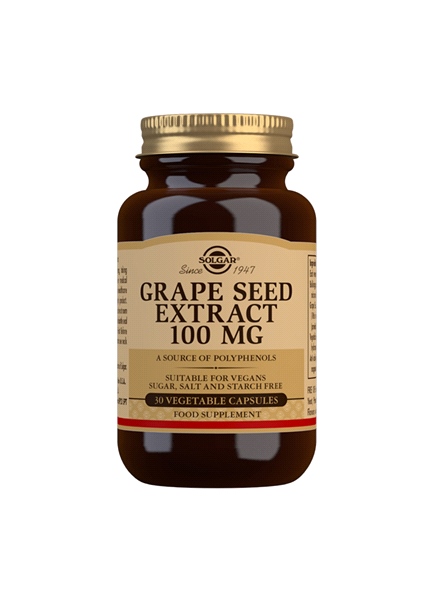 Solgar - Grape Seed Extract 100mg (30 Veg Caps)