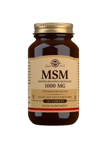 Solgar - MSM 1000mg (120 Tabs)