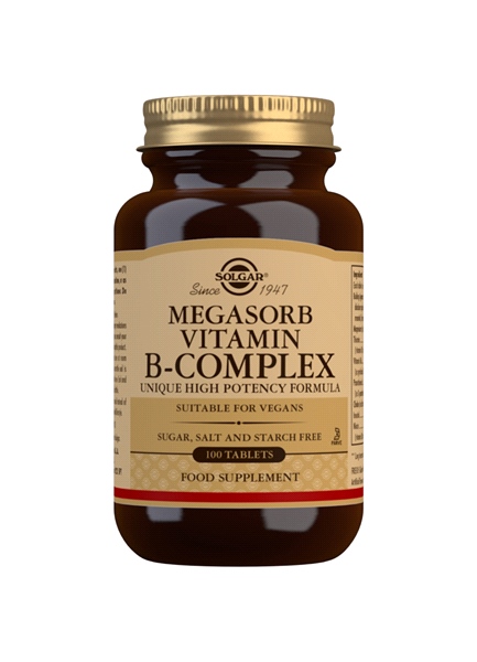 Solgar - Megasorb B-Complex ( 100 tabs )