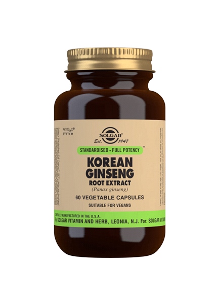 Solgar - Korean Ginseng Root Extract (S.F.P.) (60 Vegicaps)