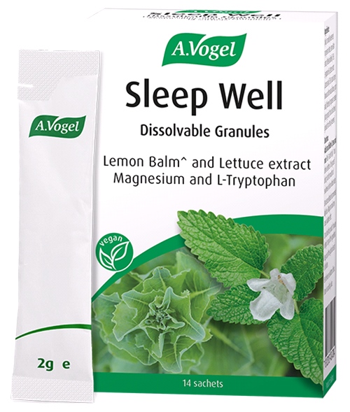 A Vogel - Sleep Well Dissolvable Granules (14 sachets x 2g) - Natural Orange Flavour