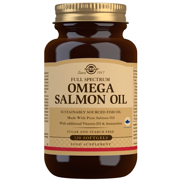 Solgar - Full Spectrum Omega Salmon Oil (120 Softgels)