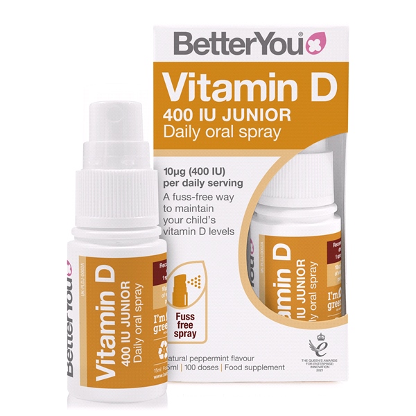 BetterYou - DLuxJunior (15ml) - Daily Vitamin D Oral Spray