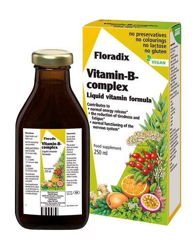 Floradix - Floradix Vitamin-B-Complex - Liquid Vitamin Formula (250ml)