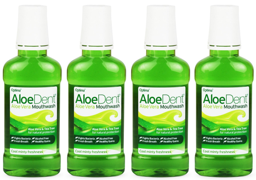 Aloe Dent - Mouthwash  250ml (4 pack)