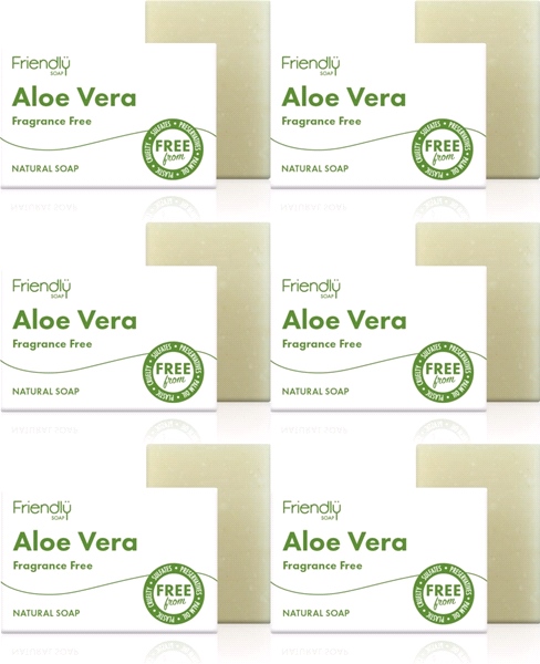Friendly Soap - Aloe Vera Soap (95g) - Pack of 6