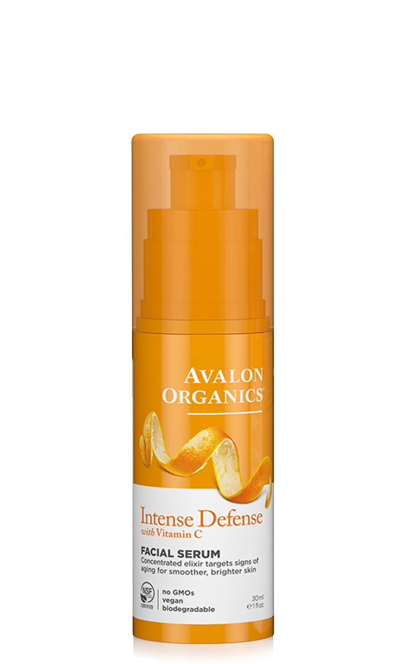 Avalon Organics - Intense Defence Facial Serum (1 oz/30 ml) - with Vitamin C