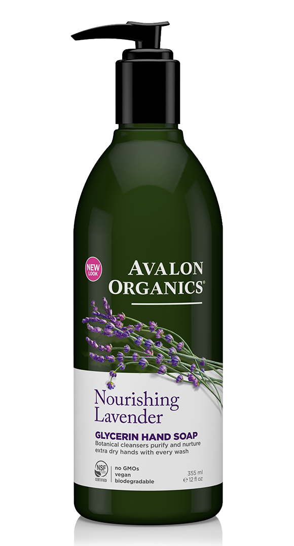 Avalon Organics - Nourishing Lavender Glycerin Hand Soap (12 oz/355 ml)