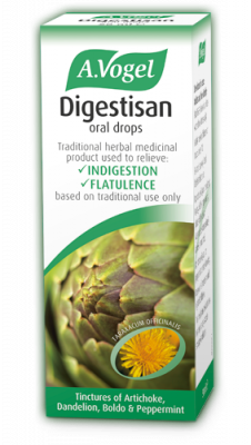 A Vogel - Digestisan Drops (50ml) - For the relief of bloatedness, flatulence and indigestion