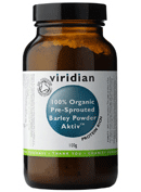 Viridian Nutrition - 100% Organic Pre-Sprouted Aktivated Barley Powder  (100g)