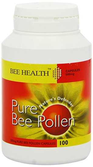 Bee Health - Pure Bee Pollen 500mg (100 Capsules)