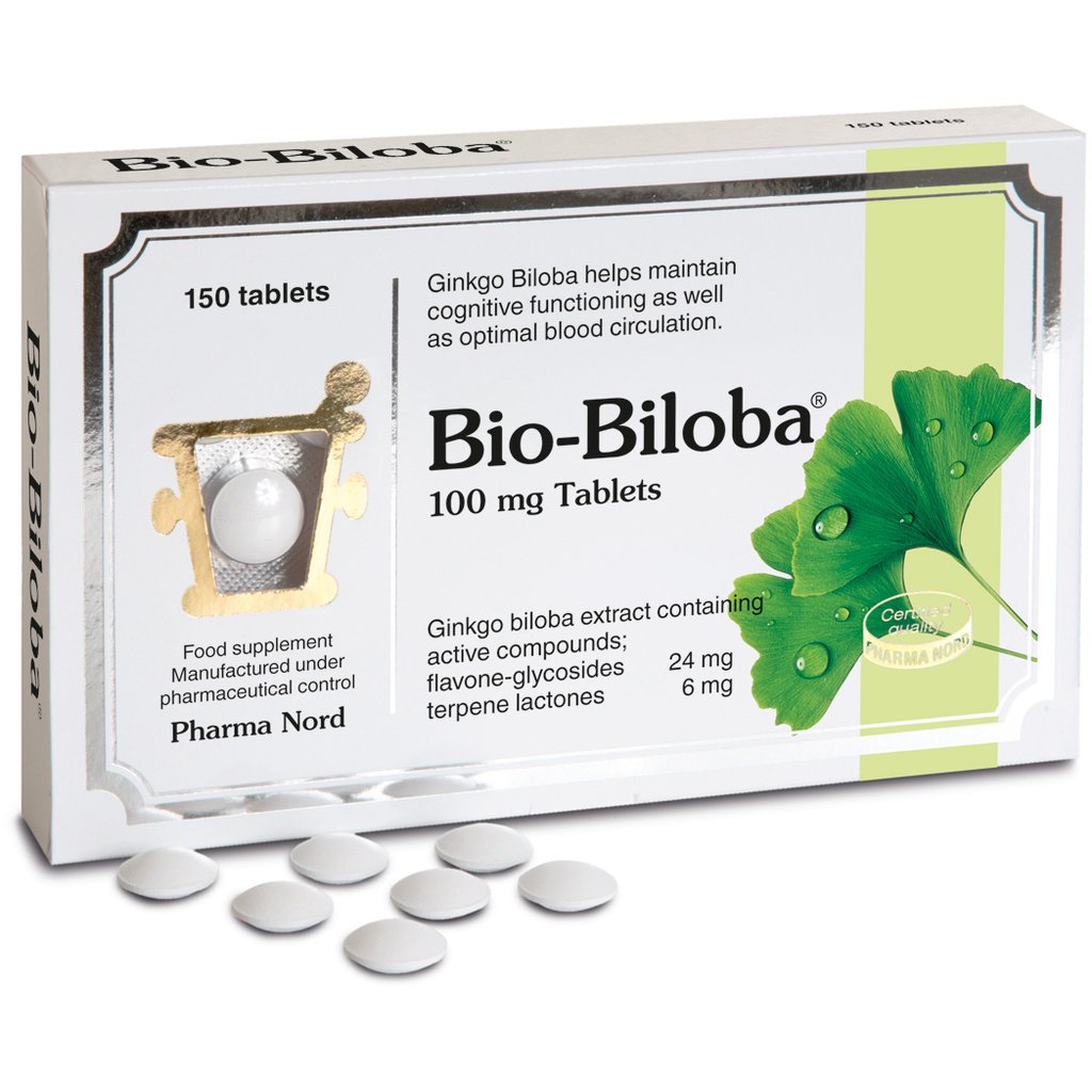 Pharma Nord - Bio-biloba 100mg   (150 Tabs)
