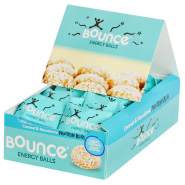 Bounce - Coco nut & Macadamia Protein Bliss (12 x 40g)