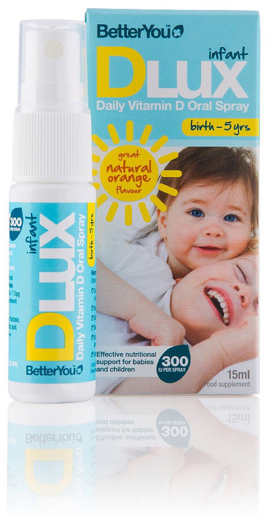 Dlux Infant Daily Vitamin D Oral Spray 15ml Betteryou