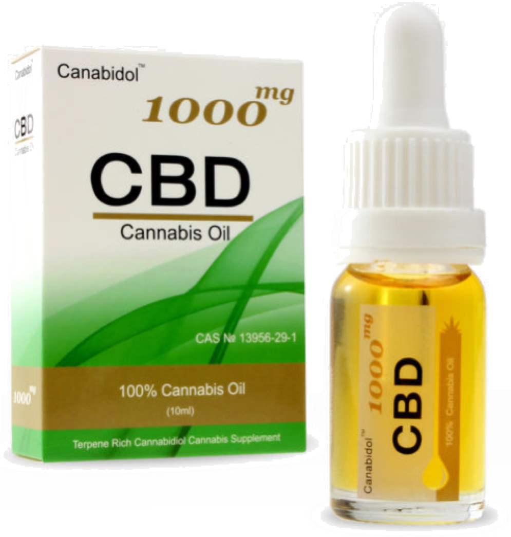Canabidol - Canabidol CBD Cannabis Oil Dropper 1000mg (10ml)
