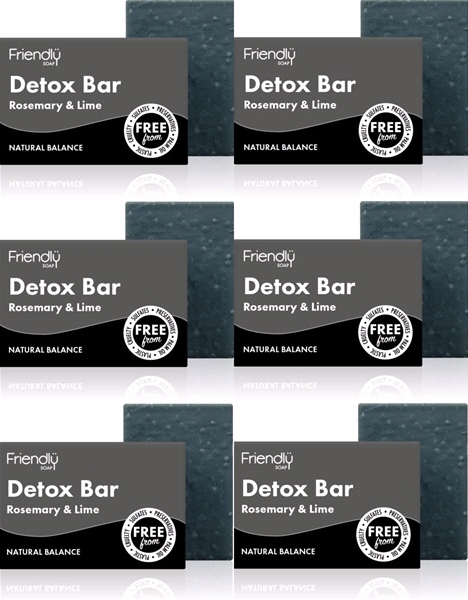 Friendly Soap - Detox Bar (95g) - Pack of 6
