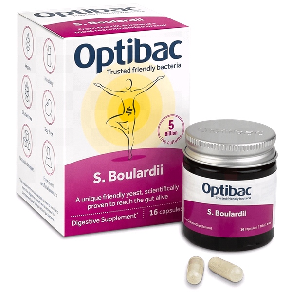 Optibac Probiotics - Saccharomyces Boulardii ( 16 Capsules )