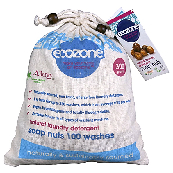 Ecozone - Natural Laundry Detergent Soap Nuts 100 Washes (300g)