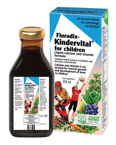 Floradix - Floradix KINDERVITAL for Children (250ml) - Liquid Calcium and Vitamin Formula