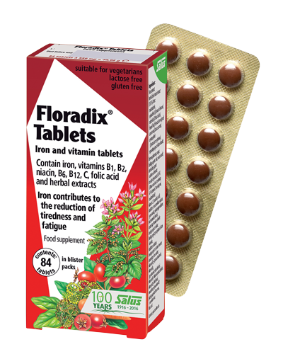 Floradix - Floradix Tablets (84 Tabs) - Iron and Vitamin Tablets