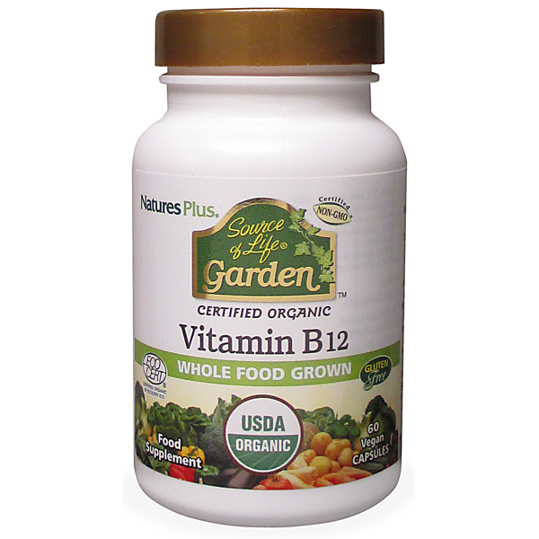 Natures Plus - Source Of Life Garden Vitamin B-12 (60 Vegan Capsules)