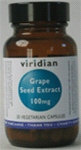Viridian Nutrition - Grape Seed Extract 100mg (90 v caps)