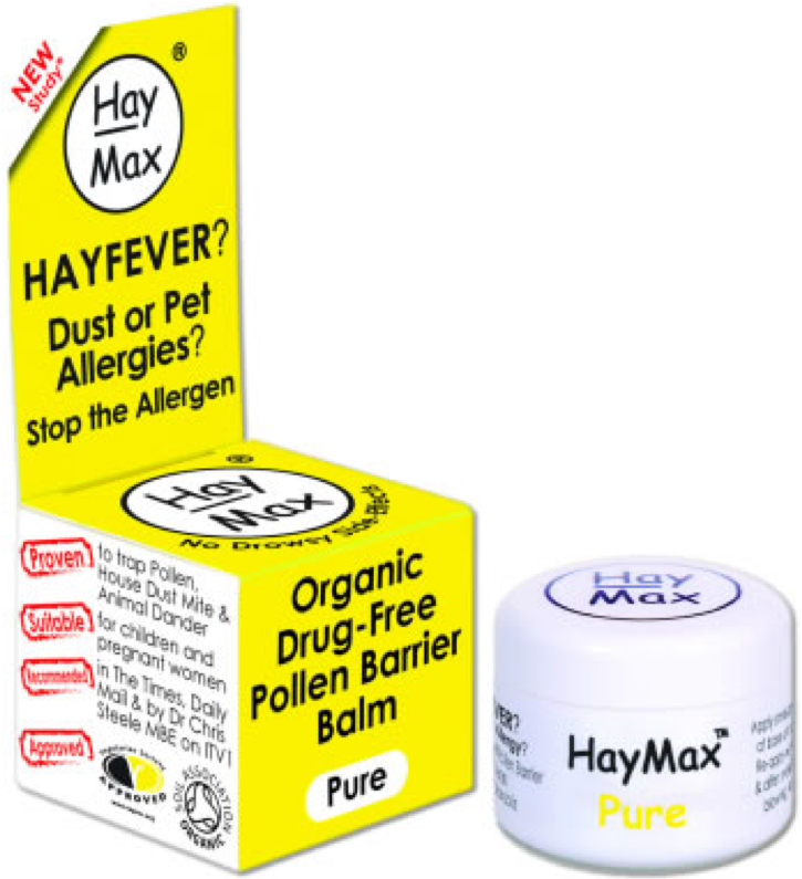 HayMax - HayMax Pure (5ml) -  Organic Pollen Barrier Balm for Hayfever