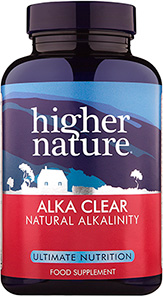 Higher Nature - Alka Clear Capsules (180 Veg Caps)