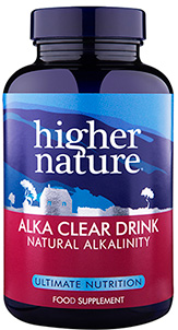 Higher Nature - Alka Clear Drink (250g Veg Powder)