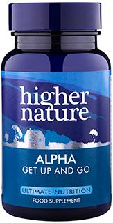 Higher Nature - Alpha (Alpha Lipoic Acid and Acetyl-L-Carnitine)  - 30 Veg Caps