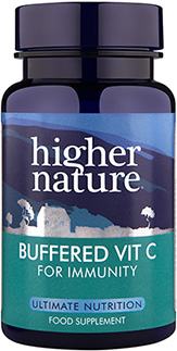 Higher Nature - Buffered Vitamin C (Calcium Ascorbate) Powder (180g)