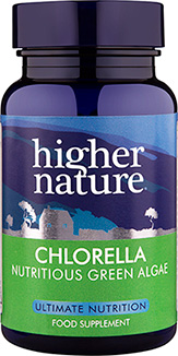 Higher Nature - Chlorella (180 Veg Tabs)