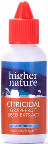 Higher Nature - Citricidal Liquid (Grapefruit Seed Extract) - 45ml