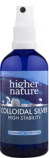 Higher Nature - Colloidal Silver (High Stability) - 15ml