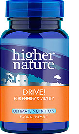 Higher Nature - Drive! (For Energy & Enthusiasm) - 90 Veg Caps