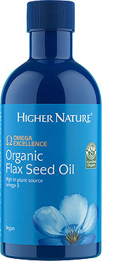 Higher Nature - Organic Flax Seed Oil (350ml)
