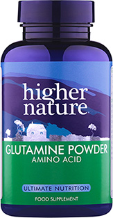 Higher Nature - Glutamine Powder (Amino acid) - 100g